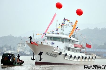 恒生船舶“中國漁政35901”船下水