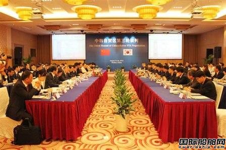 中韓自由貿易區談判對船配業有何影響？