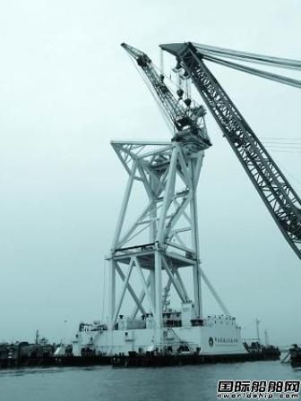 武橋重工海上風電安裝船攻克“第二吊”
