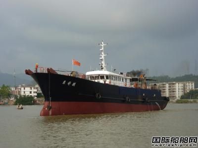新力船廠交付2艘47M鋼質保活釣魚船
