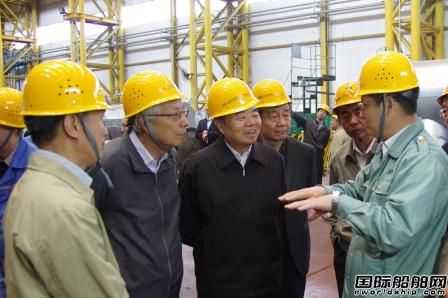 中國工程院院長調研大連船柴 