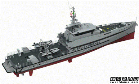 Damen-Cantiere合作建造意大利巡邏艦