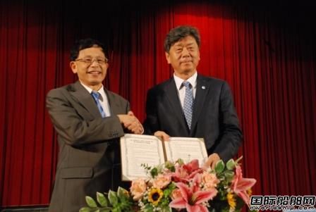 大連海事大學實習船育鯤輪訪臺灣