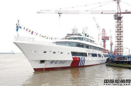 鎮(zhèn)江船廠交付一艘海事應急指揮船