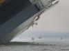 目前“Hoegh Osaka”號汽車運輸船目前已擱淺在索倫特