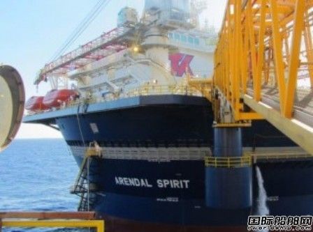“Arendal Spirit”號(hào)在巴西投入運(yùn)營(yíng)