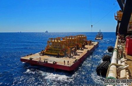 Ichthys LNG項目放置3根海底生產支管