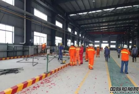 太平洋粵新二期電推海工船項目管裝車間投產(chǎn)