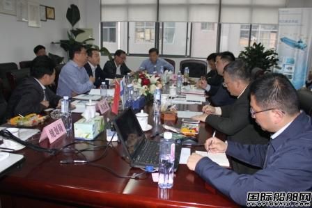 合肥市領導參觀考察倍豪船舶
