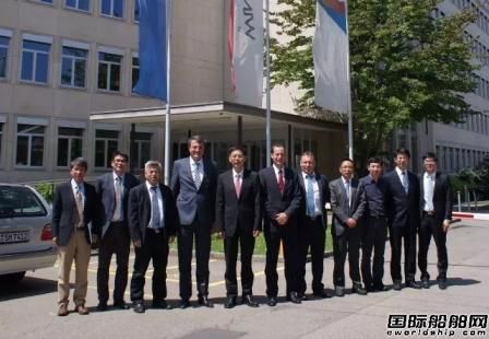 中船集團總經理吳強到WinGD瑞士總部調研