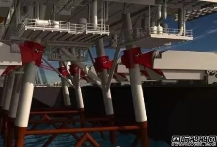 全球最大海工船完成首份平臺拆除工作