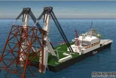 全球最大海工船完成首份平臺拆除工作