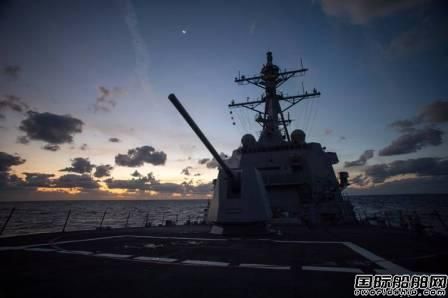 美海軍“John Finn”號(hào)導(dǎo)彈驅(qū)逐艦通過驗(yàn)收試驗(yàn)