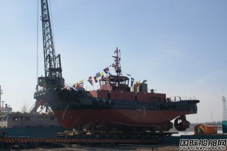 新河船舶重工2艘8000HP全回轉拖輪下水