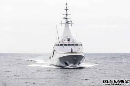 DCNS公司造Gowind 2500護衛艦通過首次海試