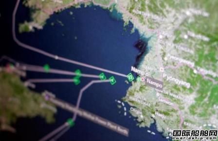 12艘朝鮮運煤船從中國“滿載而歸”