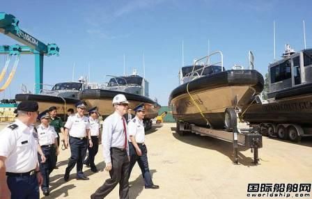 美國向越南海岸警衛(wèi)隊交付6艘巡邏艇