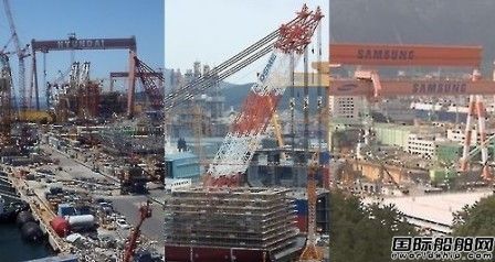 韓國船企接單量連續兩月登頂