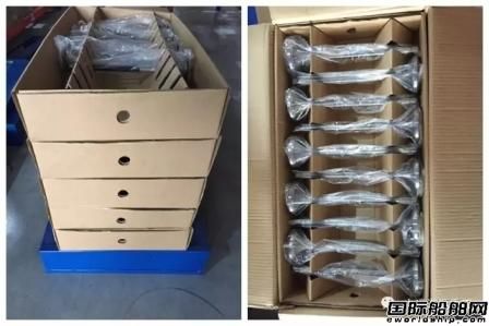 南京國際船配改進升級氣閥產品包裝