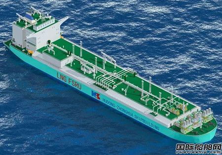 滬東中華將建國內首艘大型LNG-FSRU