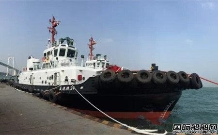 廈門港務(wù)船隊(duì)再添新軍2艘新造拖輪抵港