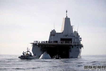 美海軍協助NASA完成第六輪獵戶座載人艙回收測試