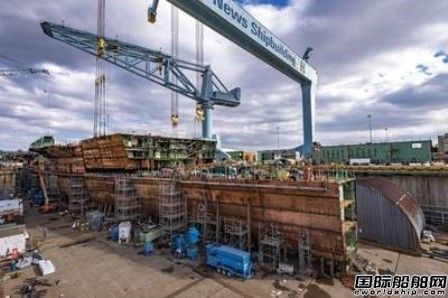 美國海軍肯尼迪號核動力航母完成70%結構建造