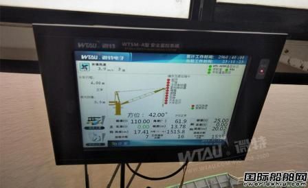 舟山港綜合保稅區碼頭完成碼頭門座機安全改造