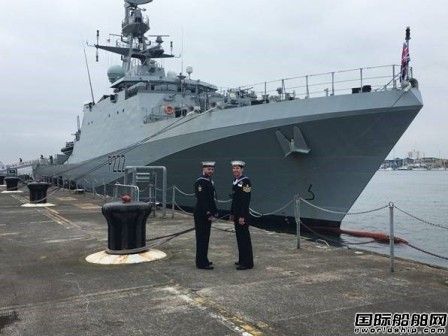 英國(guó)皇家海軍下一代海上巡邏艇“Forth”號(hào)下水