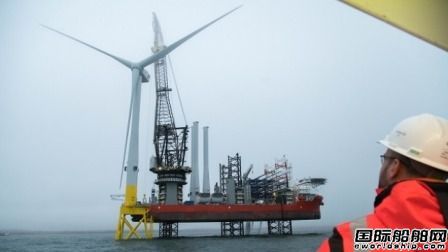 全球最強大海上風力發電機成功安裝