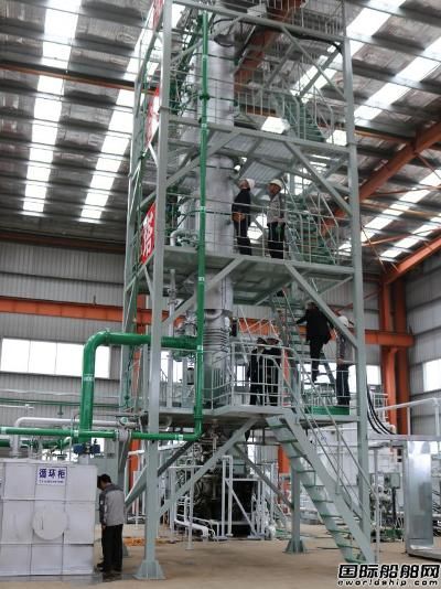 中國企業再獲國際知名船東船舶脫硫設備訂單