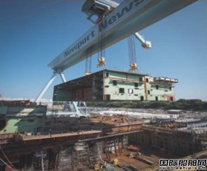 美國“約翰.肯尼迪”號航母建造完工過半