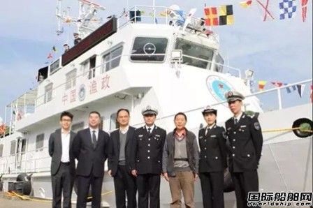 武船院設計“中國漁政33026”正式交船