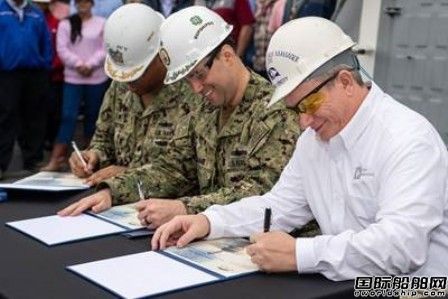 HHI向美國海軍交付DDG 117導彈驅逐艦