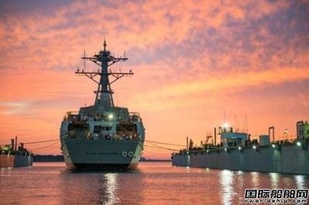 美國海軍“USS Paul Ignatius”號導彈驅逐艦服役