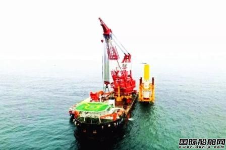 華西海工完成全球最長單樁沉樁作業