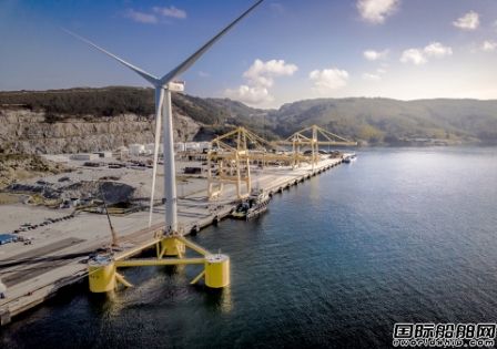 全球最大浮式海上風力發電機即將投入運營