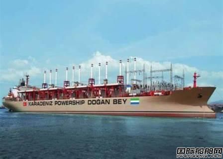 Karpowership和幾內亞簽約提供一艘發電船