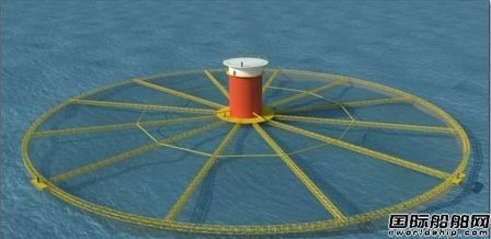 壯觀!3艘船聯(lián)手完成中國(guó)首座單柱式深海漁場(chǎng)浮卸安裝