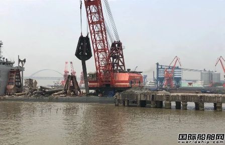 5年前破產清算！東鑫船舶重工徹底拆除
