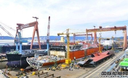 韓國三大船企前5個月接單量遠低于預期