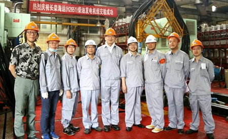 安柴3臺套6DK-26柴油發電機組通過對外交驗
