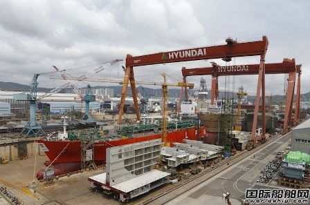 韓國三大船企上半年接單量大跌遠低于預期