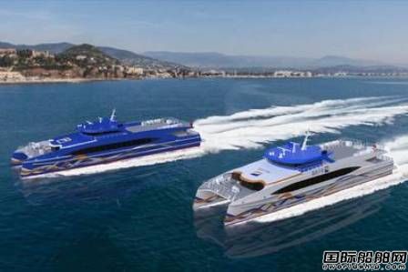Incat Crowther：英輝南方2艘快速渡輪進展順利