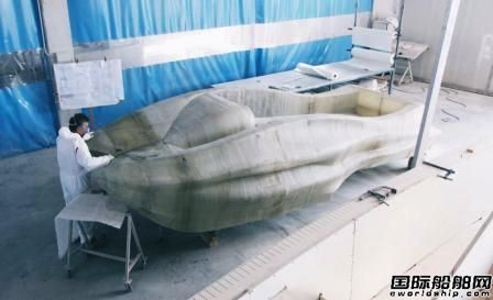 全球首艘3D打印玻璃纖維船亮相