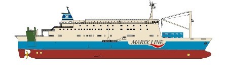 日本內海造船獲Marix Line一艘客滾船訂單