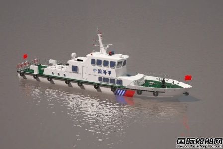 武漢理工船舶簽訂20米級內河海事巡邏船設計合同