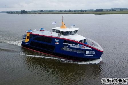 Holland Shipyards再獲SFK三艘混合動力渡船訂單