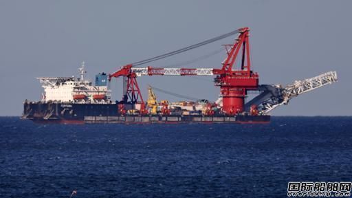 無懼制裁？俄羅斯鋪管船丹麥重新投入“北溪2號”施工