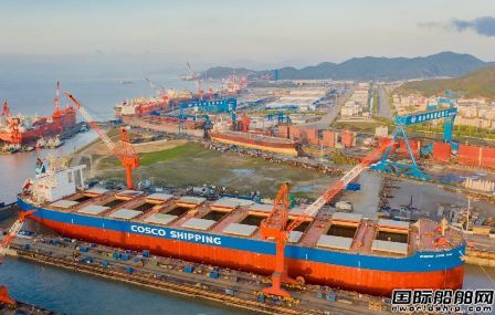 舟山中遠海運重工船舶修理改裝走出“雙高”之路